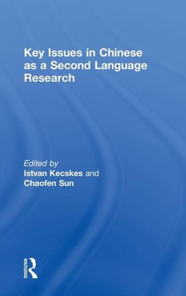 Key Issues in Chinese as a Second Language Research