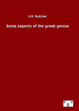 Some aspects of the greek genius