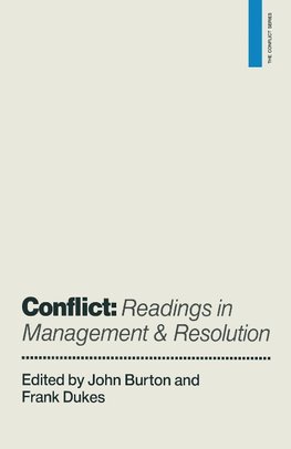 Conflict: Readings in Management and Resolution