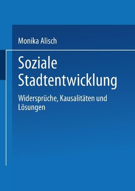 Soziale Stadtentwicklung