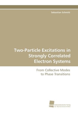 Two-Particle Excitations in Strongly Correlated Electron Systems