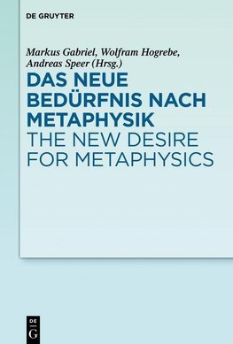 Das neue Bedürfnis nach Metaphysik