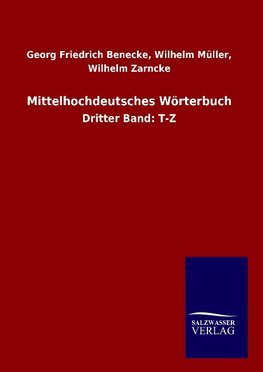 Mittelhochdeutsches Wörterbuch