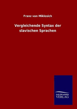 Vergleichende Syntax der slavischen Sprachen