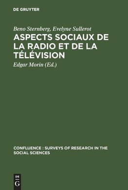 Aspects sociaux de la radio et de la télévision