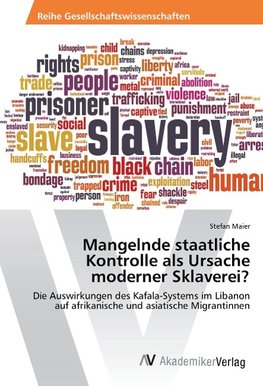 Mangelnde staatliche Kontrolle als Ursache moderner Sklaverei?