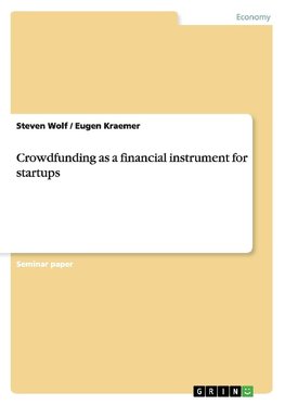 Crowdfunding as a financial instrument for startups