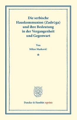 Die serbische Hauskommunion