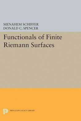 Functionals of Finite Riemann Surfaces