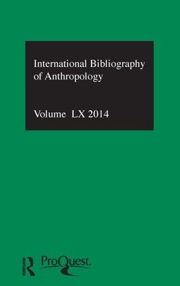 E, C: IBSS: Anthropology: 2014 Vol.60