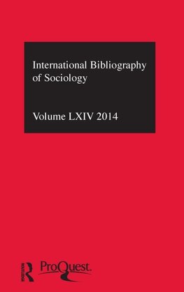 E, C: IBSS: Sociology: 2014 Vol.64