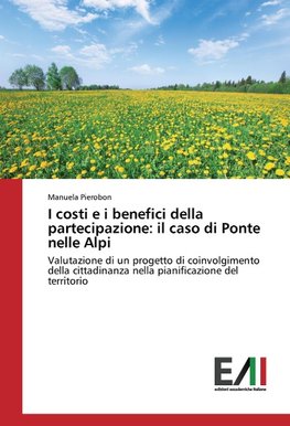 I costi e i benefici della partecipazione: il caso di Ponte nelle Alpi