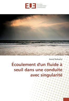 Écoulement d'un fluide à seuil dans une conduite avec singularité