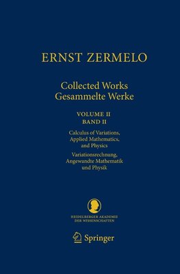 Ernst Zermelo - Collected Works/Gesammelte Werke II