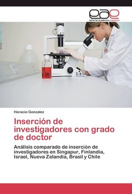 Inserción de investigadores con grado de doctor