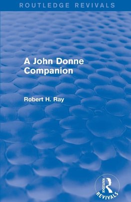 JOHN DONNE COMPANION (ROUTLEDG