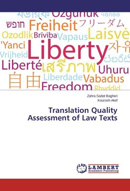 Translation Quality Assessment of Law Texts