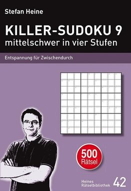 KILLER-SUDOKU 9 - mittelschwer in vier Stufen