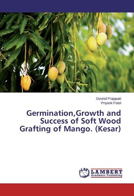 Germination,Growth and Success of Soft Wood Grafting of Mango. (Kesar)