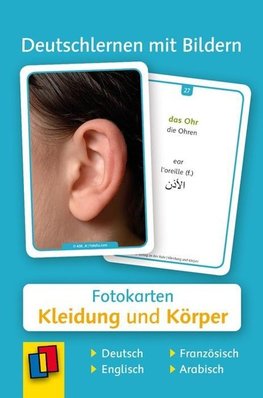 Deutschlernen mit Bildern: Kleidung und Körper