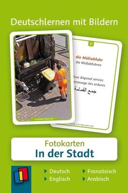 Deutschlernen mit Bildern: In der Stadt