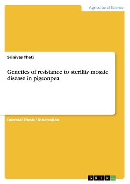 Genetics of resistance to sterility mosaic disease in pigeonpea