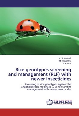 Rice genotypes screening and management (RLF) with newer insecticides