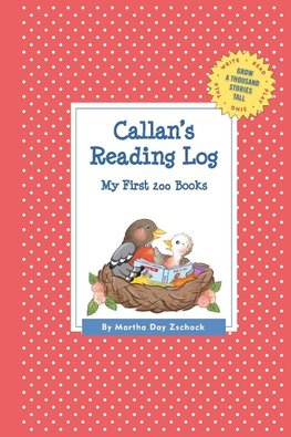 Callan's Reading Log