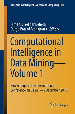 Computational Intelligence in Data Mining-Volume 1