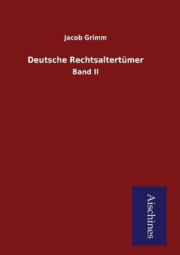 Deutsche Rechtsaltertümer