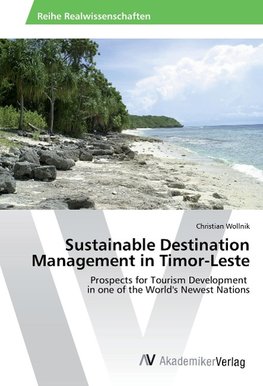 Sustainable Destination Management in Timor-Leste