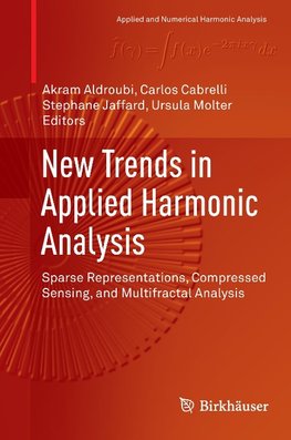 New Trends in Applied Harmonic Analysis