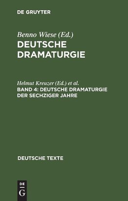 Deutsche Dramaturgie der Sechziger Jahre