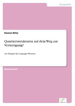 Quartiersstrukturen auf dem Weg zur Verstetigung?