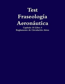 Test Fraseología Aeronáutica