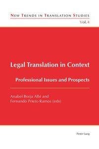 Legal Translation in Context