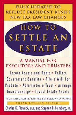 How to Settle an Estate