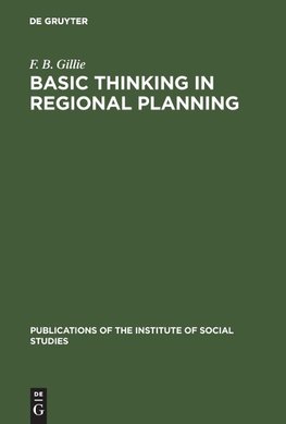 Basic thinking in regional planning