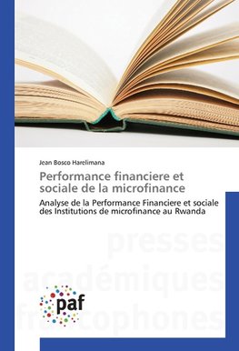 Performance financiere et sociale de la microfinance