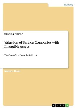 Valuation of Service Companies with Intangible Assets