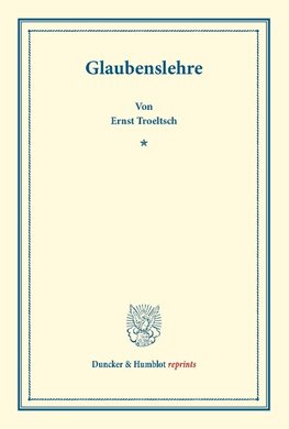 Glaubenslehre