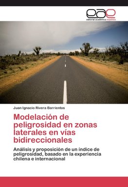 Modelación de peligrosidad en zonas laterales en vías bidireccionales