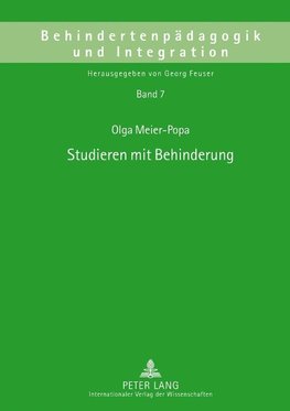 Studieren mit Behinderung