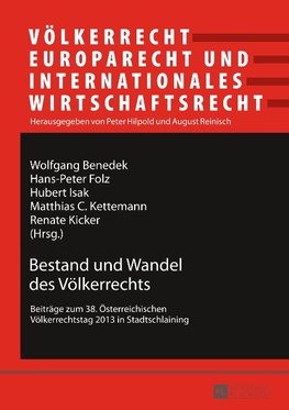 Bestand und Wandel des Völkerrechts