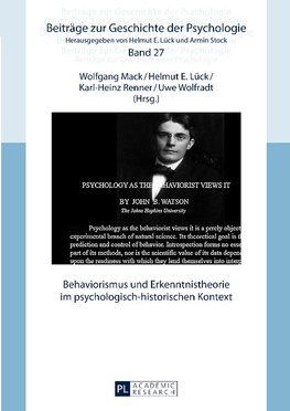 Behaviorismus und Erkenntnistheorie im psychologisch-historischen Kontext