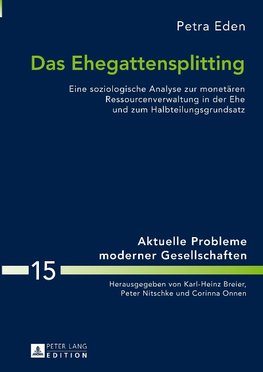 Das Ehegattensplitting