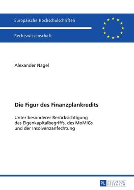 Die Figur des Finanzplankredits