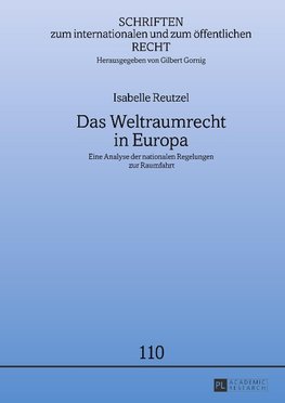 Das Weltraumrecht in Europa