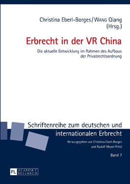 Erbrecht in der VR China