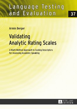 Validating Analytic Rating Scales